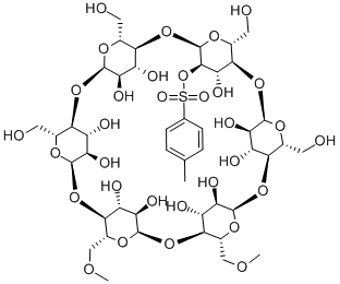 MONO-2-O-(P-TOLUENESULFONYL)-ALPHA-CYCLODEXTRIN CAS#: 93184-10-2