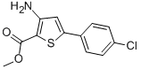 Methyl 3-amino-5-(4-chlorophenyl)thiophene-2-carboxylate CAS#: 91076-93-6