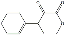 Methyl 3-(cyclohex-1-en-1-yl)-2-oxobutanoate CAS#: 90107-26-9