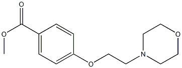 Methyl 4-(2-morpholin-4-yl-ethoxy)benzoate CAS#: 92501-87-6