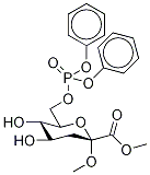 Methyl(methyl3-deoxy-D-arabino-hept-2-ulopyranosid)onate-7-(diphenylphosphate) CAS#: 91382-79-5