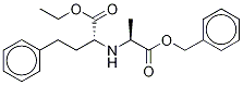 (-)-N-(1-R-Ethoxycarbonxyl-3-phenylpropyl)-L-alanine, Benzyl Ester CAS#: 93841-86-2