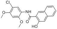 N-(2-Hydroxynaphthoyl)-2,4-dimethoxy-5-chloroanilide CAS#: 92-72-8