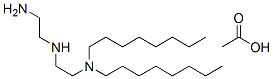 N'-(2-aminoethyl)-N,N-dioctylethylenediamine acetate CAS#: 93839-39-5