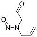 N-(2-oxopropyl)-N-prop-2-enyl-nitrous amide CAS#: 91308-71-3