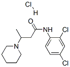 N-(2,4-dichlorophenyl)-beta-methylpiperidin-1-propionamide monohydrochloride CAS#: 93940-33-1