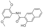 N-(2,5-Dimethoxyphenyl)-3-hydroxy-2-naphthamide CAS#: 92-73-9
