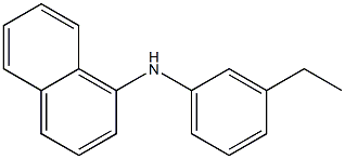 N-(3-Ethylphenyl)naphthalen-1-aMine CAS#: 95275-66-4