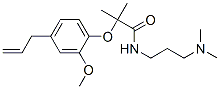 N-(3-dimethylaminopropyl)-2-(2-methoxy-4-prop-2-enyl-phenoxy)-2-methyl -propanamide CAS#: 96062-89-4