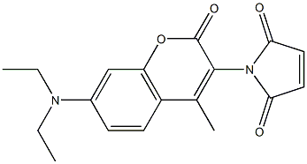 N-(4-(7-(diethylamino)-4-methylcoumarin-3-yl))maleimide CAS#: 93111-28-5