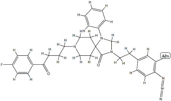 N-(4-azido-3-iodophenethyl)spiperone CAS#: 95754-28-2