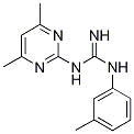 N-(4,6-Dimethylpyrimidin-2-yl)-N'-(3-methylphenyl)guanidine CAS#: 94828-51-0