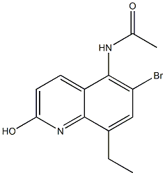 N-(6-BroMo-8-ethyl-2-hydroxyquinolin-5-yl)acetaMide CAS#: 91761-88-5