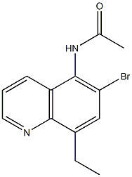 N-(6-BroMo-8-ethylquinolin-5-yl)acetaMide CAS#: 92849-19-9