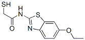 N-(6-ethoxybenzothiazol-2-yl)-2-mercaptoacetamide CAS#: 94109-71-4