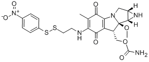 N-7-(2-(Nitrophenyldithio)ethyl)mitomycin C CAS#: 95056-36-3
