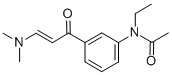 N-Ethyl-N-3-((3-dimethylamino-1-oxo-2-propenyl)phenyl)acetamide CAS#: 96605-66-2