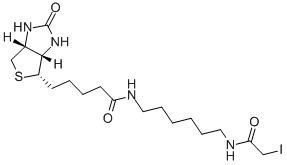 N-IODOACETYL-N-BIOTINYLHEXYLENEDIAMINE CAS#: 93285-75-7