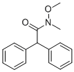 N-METHOXY-N-METHYL-2,2-DIPHENYL-ACETAMIDE CAS#: 93008-38-9