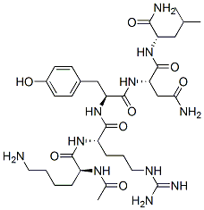 N-acetyllysyl-arginyl-tyrosyl-asparaginyl-leucinamide CAS#: 92355-87-8