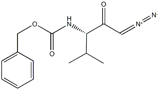 N-alpha-Benzyloxycarbonyl-L-valinyl-diazomethane, (3S)-3-Z-amino-1-diazo-4-methyl-2-pentanone CAS#: 90105-46-7