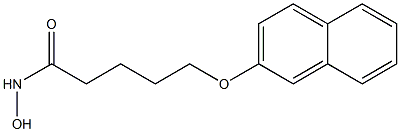 N-hydroxy-5-(naphthalen-2-yloxy)pentanaMide CAS#: 96014-73-2