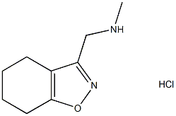 N-methyl-1-(4,5,6,7-tetrahydro-1,2-benzisoxazol-3-yl)methanamine(SALTDATA: HCl) CAS#: 893639-28-6