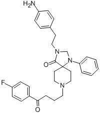 N-(p-Aminophenethyl)spiperone CAS#: 93801-18-4