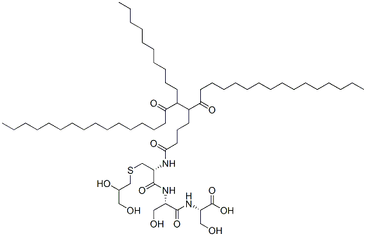 N-palmitoyl-5,6-dipalmitoyl-S-glycerylcysteinyl-seryl-serine CAS#: 98633-82-0