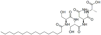 N-palmitoyl-seryl-seryl-asparaginyl-alanine CAS#: 90877-69-3