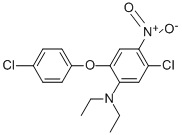 N1,N1-DIETHYL-5-CHLORO-2-(4-CHLOROPHENOXY)-4-NITROANILINE CAS#: 94094-38-9