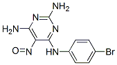 N4-(4-bromophenyl)-5-nitroso-pyrimidine-2,4,6-triamine CAS#: 90772-47-7