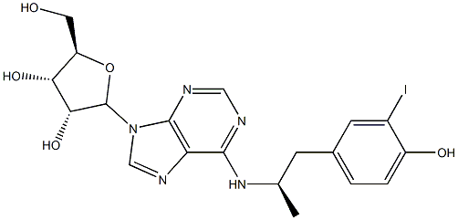 N(6)-(3-iodo-4-hydroxyphenyl)-1-isopropyladenosine CAS#: 92530-58-0