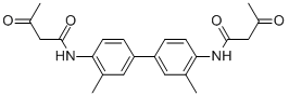 N,N'-(3,3'-Dimethyl-4,4'-biphenyldiyl)bis(3-oxobutanamide) CAS#: 91-96-3