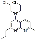 N,N-bis(2-chloroethyl)-7-methyl-2-propyl-1,8-naphthyridin-4-amine CAS#: 91860-16-1