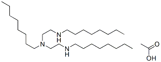N,N'-dioctyl-N-[2-(octylamino)ethyl]ethylenediamine acetate CAS#: 93839-42-0