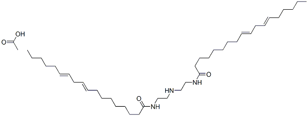 N,N'-(iminodiethylene)bis(octadeca-9,12-dienamide) monoacetate CAS#: 93918-62-8