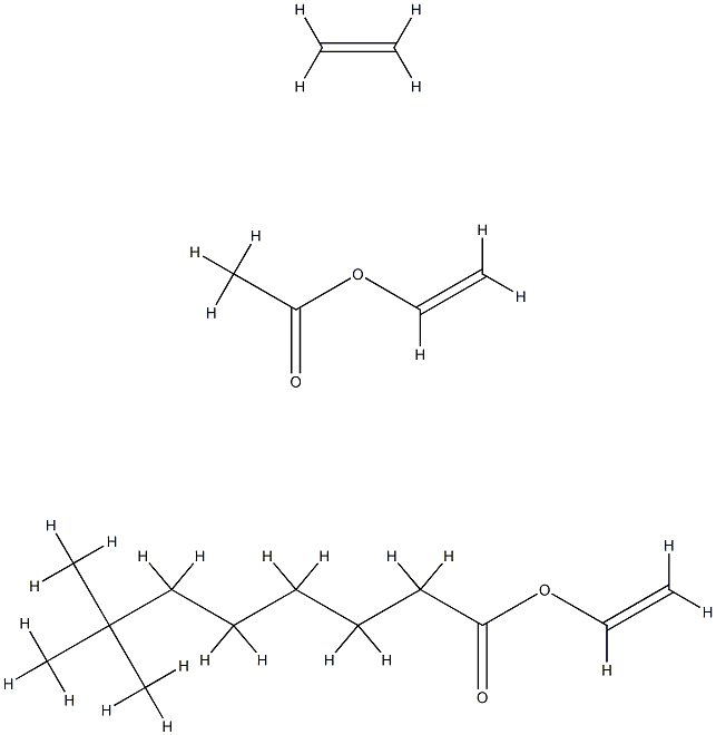 Neodecanoic acid, ethenyl ester, polymer with ethene and ethenyl acetate CAS#: 9079-98-5