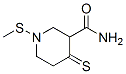 Nipecotamide, 1-methylthio-4-thioxo- (7CI) CAS#: 91774-06-0