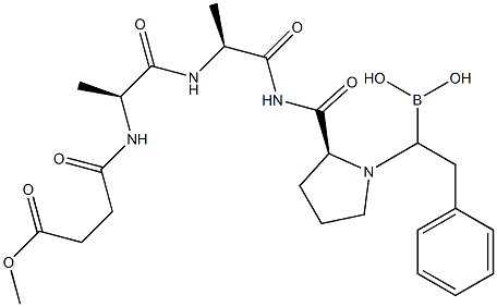 O-methylsuccinyl-alanyl-alanyl-prolyl-borophenylalanine CAS#: 97590-10-8