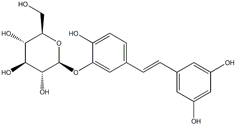 Piceatannol 3'-O-glucoside CAS#: 94356-26-0