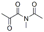 Propanamide, N-acetyl-N-methyl-2-oxo- (9CI) CAS#: 97382-53-1