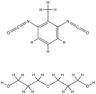 Propanol, oxybis-, polymer with 1,3-diisocyanatomethylbenzene Toluene diisocyanate, dipropylene glycol polymer propanol, oxybis-, polymer with1,3-diisocyanatomethylbenzene CAS#: 9072-93-9