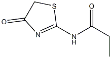 Propionamide, N-(4-oxo-2-thiazolin-2-yl)- (6CI) CAS#: 98134-98-6
