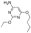 Pyrimidine, 4-amino-6-butoxy-2-ethoxy- (7CI) CAS#: 91141-27-4