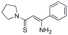 Pyrrolidine, 1-(3-amino-3-phenyl-1-thioxo-2-propenyl)- (9CI) CAS#: 97309-70-1