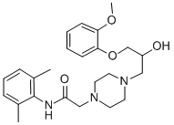 Ranolazine CAS#: 95635-55-5