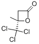 (S)-(-)-3-HYDROXY-3-METHYL-4,4,4-TRICHLOROBUTYRIC BETA-LACTONE CAS#: 93206-60-1