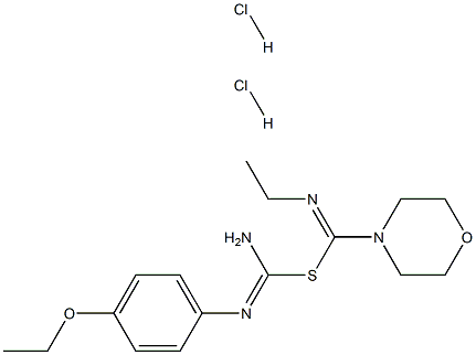 S-phenethylformamidino-4-(N-ethylisothioamide)morpholine CAS#: 91112-39-9