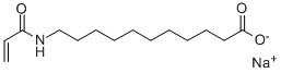 SODIUM-11-ACRYLAMIDO-UNDECANOATE CAS#: 91777-68-3